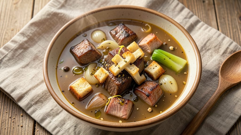 Al Capone Soup Recipe: Prohibition-Era Comfort with Celery Crown Crunch