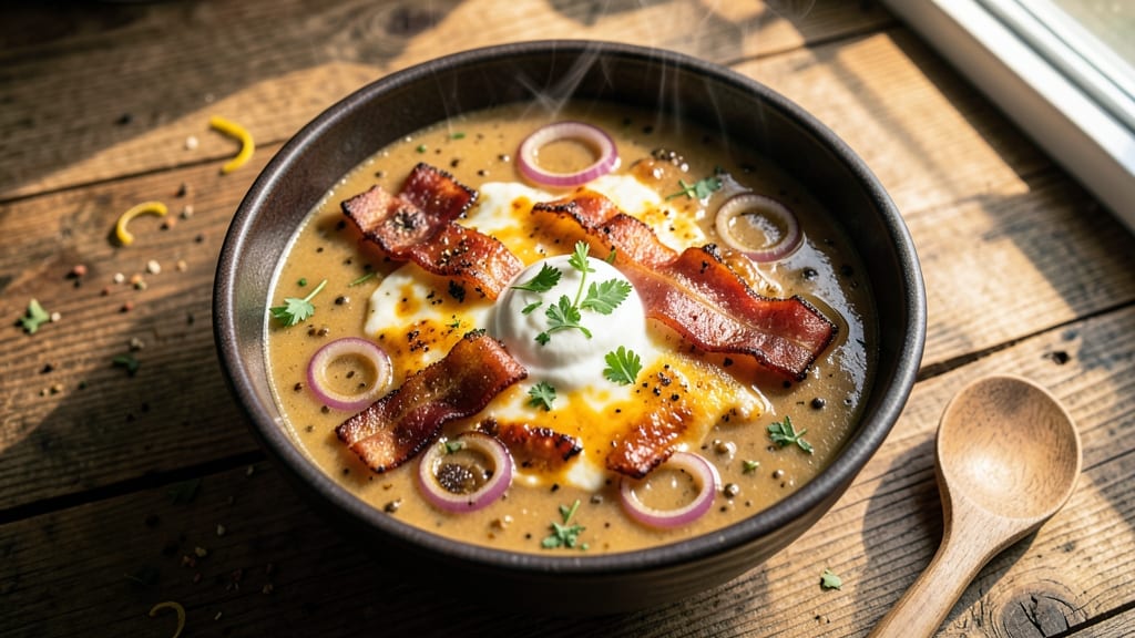 Bacon Cheese Soup Recipe: Smoky Bacon Bites and Melty Cheese Bliss