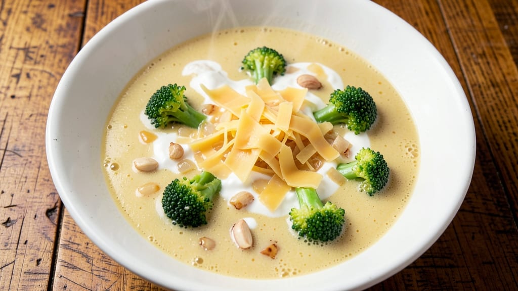 Bariatric Broccoli Cheese Soup Recipe: Ultra-Low-Calorie Creaminess