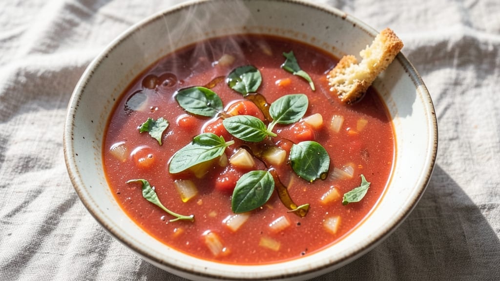 Basic Tomato Soup Recipe with Fresh Tomatoes: Vibrant, Bright Flavor in 25 Minutes
