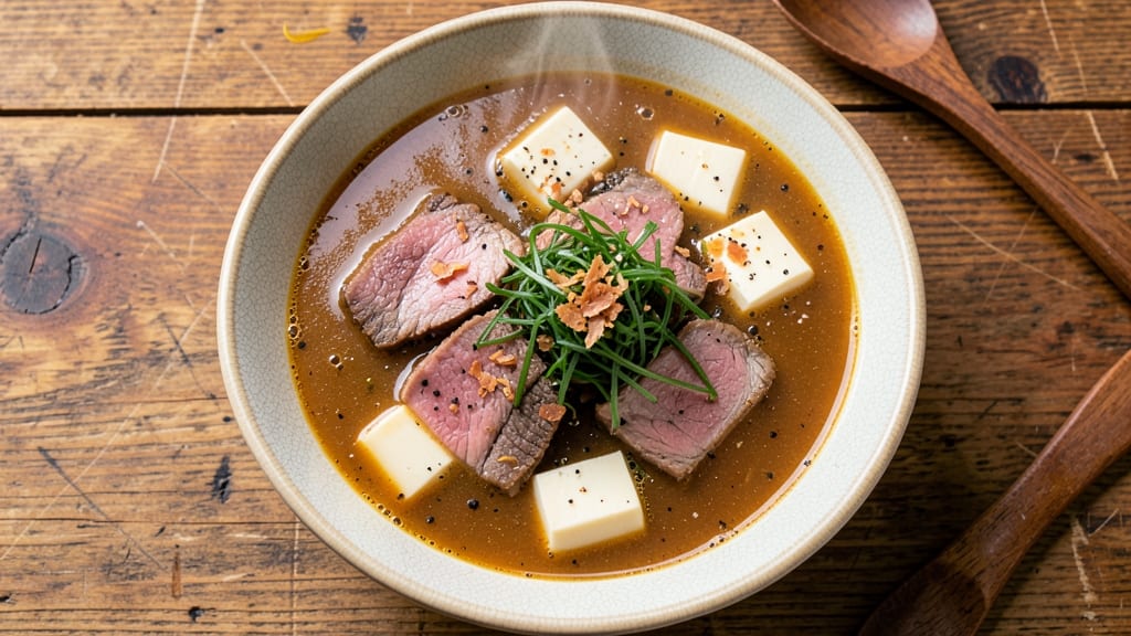 Beef Miso Soup Recipe: Umami-Packed Broth with Silky Tofu and Wakame