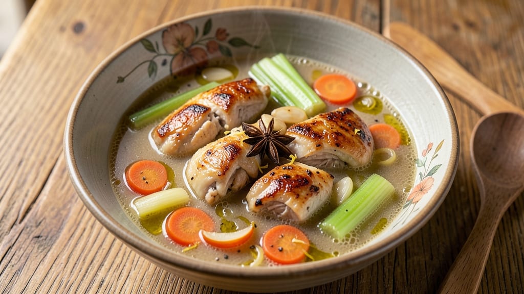 5-Star Chicken Soup Recipe: Slow-Simmered Comfort with Star-Anise Depth