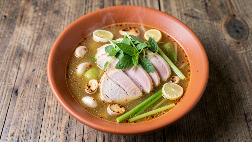 Authentic Tom Yum Gai Soup Recipe: Spicy-Lemongrass Chicken Broth With Galangal Zing