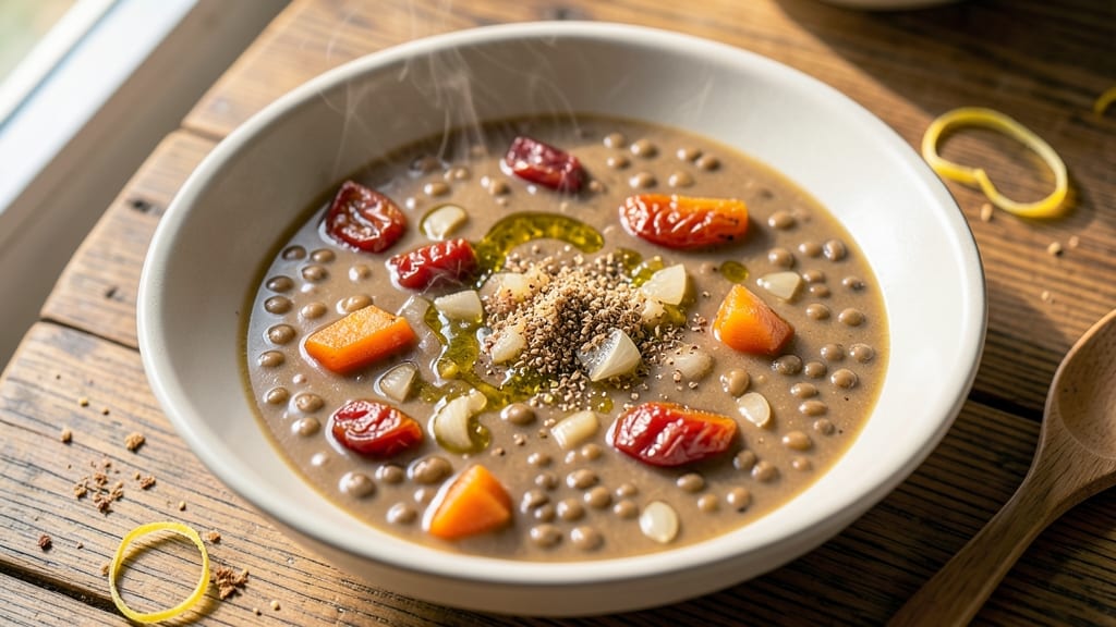 Apricot Lentil Soup Recipe: Sweet-Tart Balance With Earthy Depth