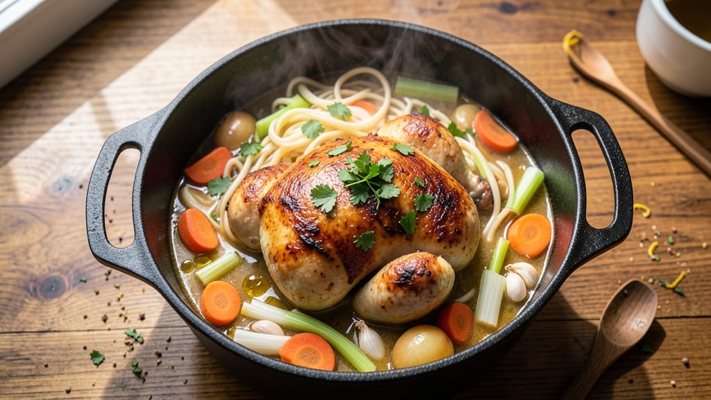 5 Gallon Chicken Noodle Soup Recipe: Crowd-Pleasing Batch for Gatherings