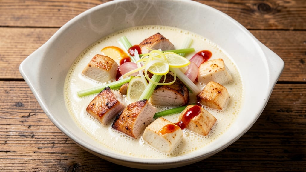 Amy's Thai Coconut Soup Recipe: Fragrant Lemongrass and Galangal Infusion