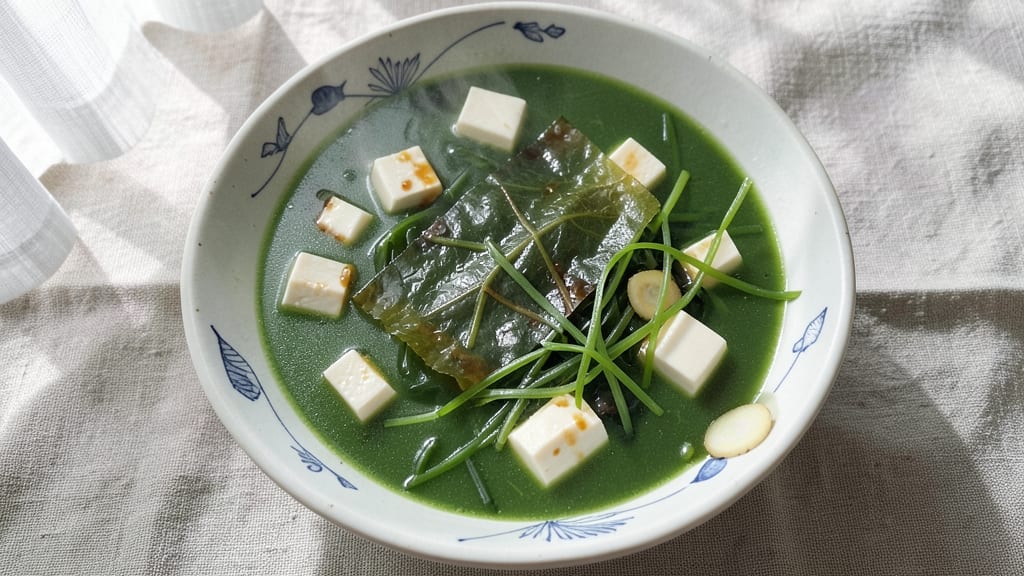 Algae Soup Recipe: Umami-Packed Broth With Silky Tofu and Wakame