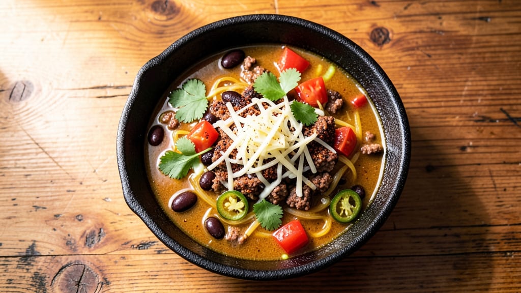 Award-Winning Taco Soup Recipe: Bold Layers of Spice and Crunch in One Pot