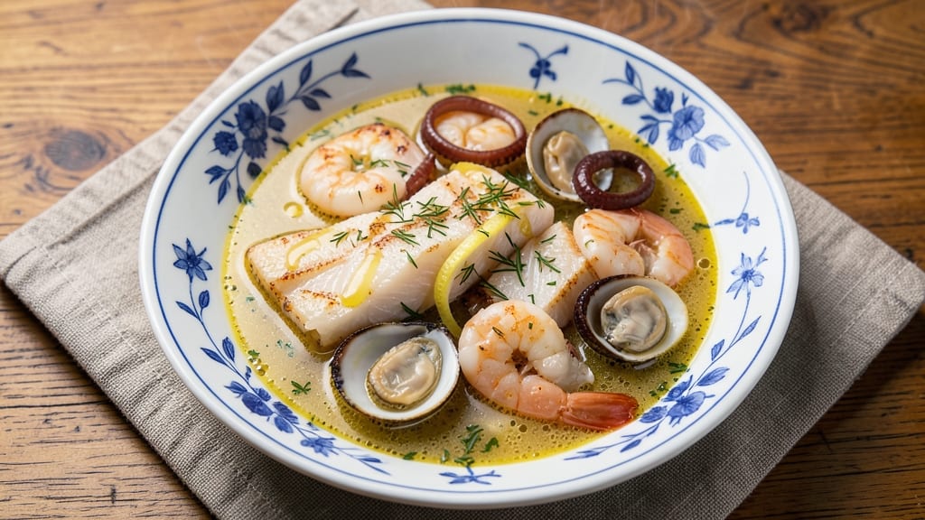 7 Fish Soup Recipe: One-Pot Spice-Infused Harmony With Crispy Celery Crowns