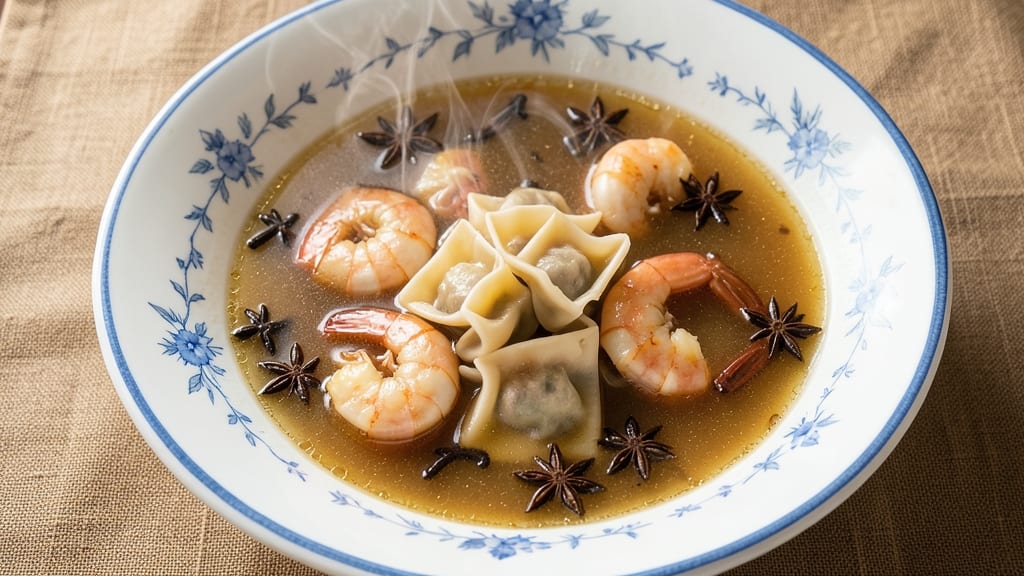 Authentic Wor Wonton Soup Recipe: Crispy Dumplings Floating in Fragrant Broth