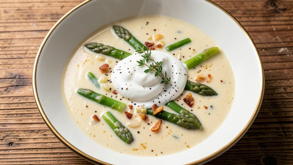 Best Cream of Asparagus Soup Recipe: Pioneer Woman's Velvety Herb Velout