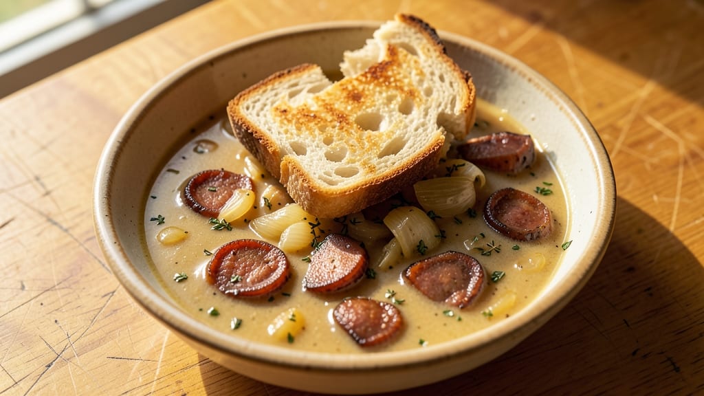 Atlanta Bread Potato Soup Recipe: Smoky Sausage and Sweet Potato Twist