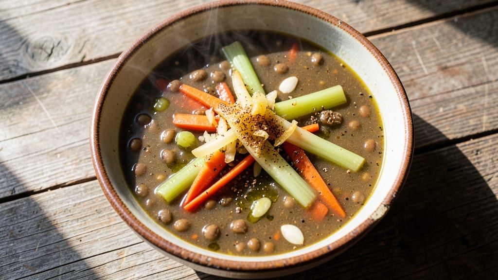 Biblical Lentil Soup Recipe: Ancient Earthy Flavor in One Pot