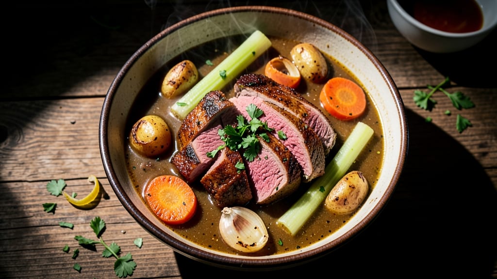 Beef Leg Soup Recipe: Slow-Simmered Richness with Fall-Apart Meat