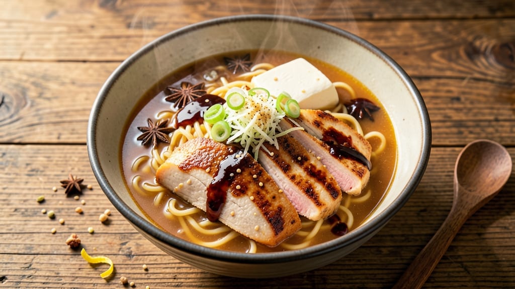 Asian Noodle Bowl Soup Recipe: Fragrant Broth and Silky Noodles in 25 Minutes